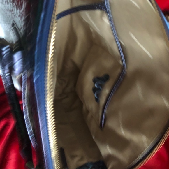 Brahmin leather handbag and matching wallet - Picture 3 of 6